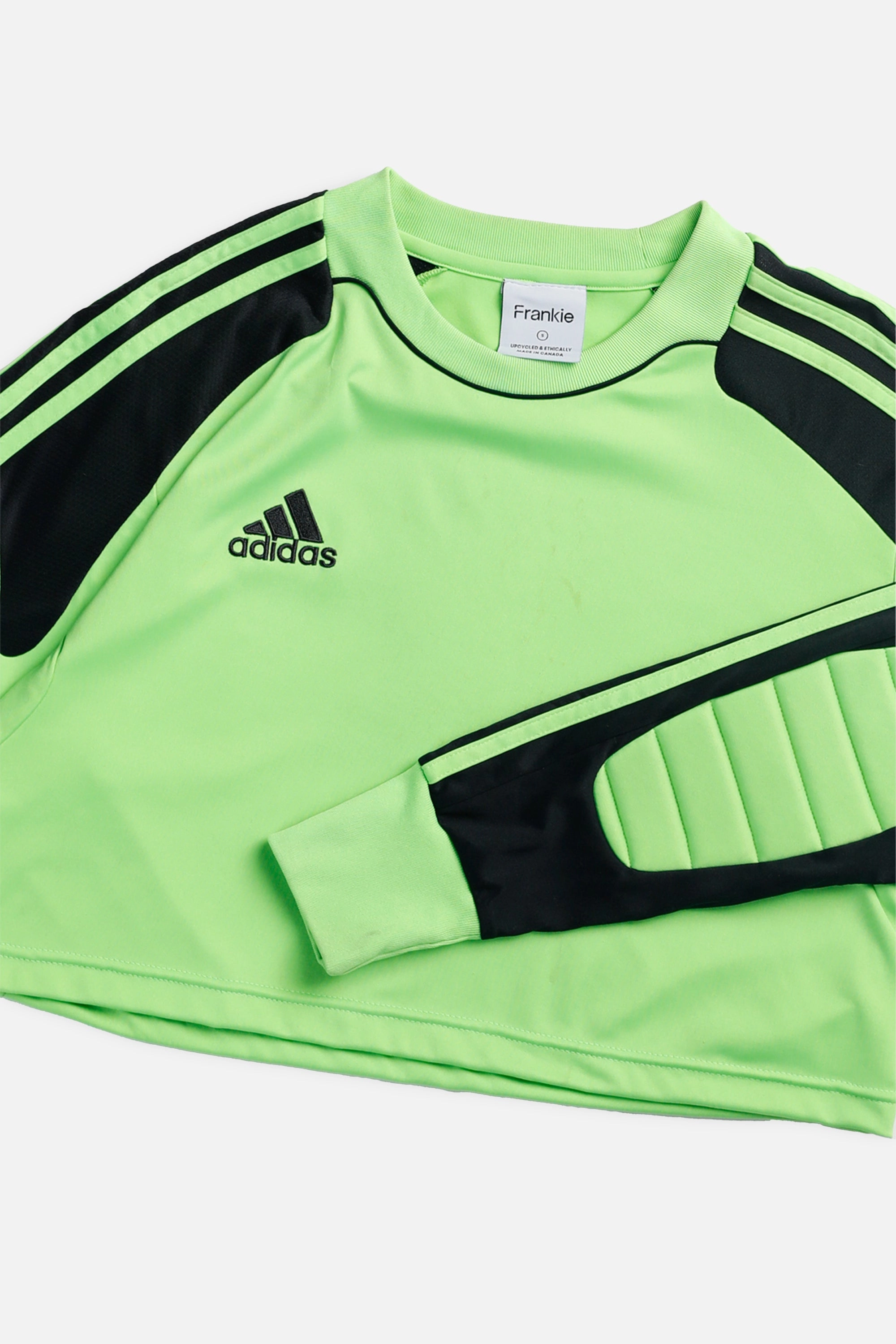 Rework Crop Adidas Soccer Jersey - S