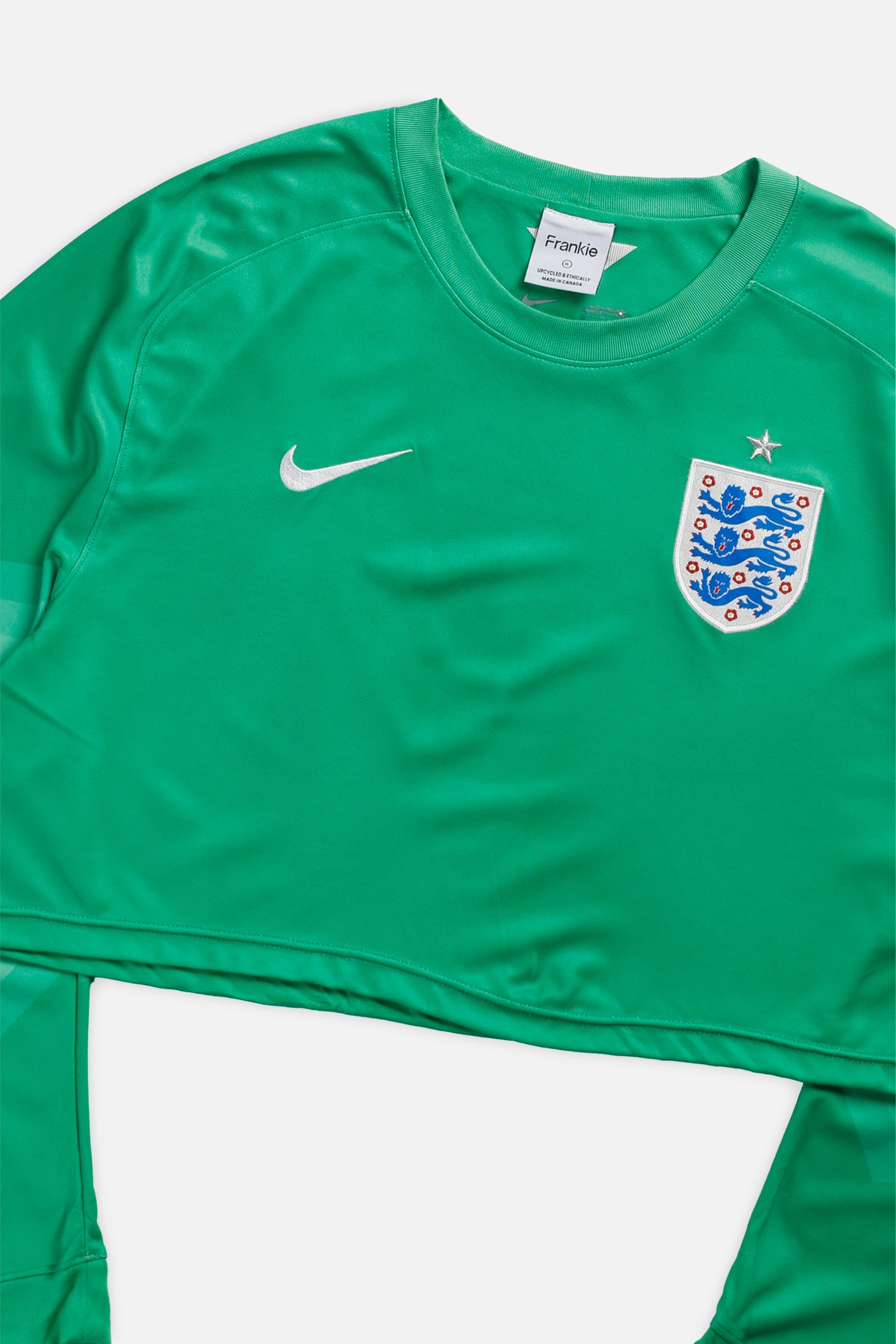 Rework Crop England Soccer Jersey - XL