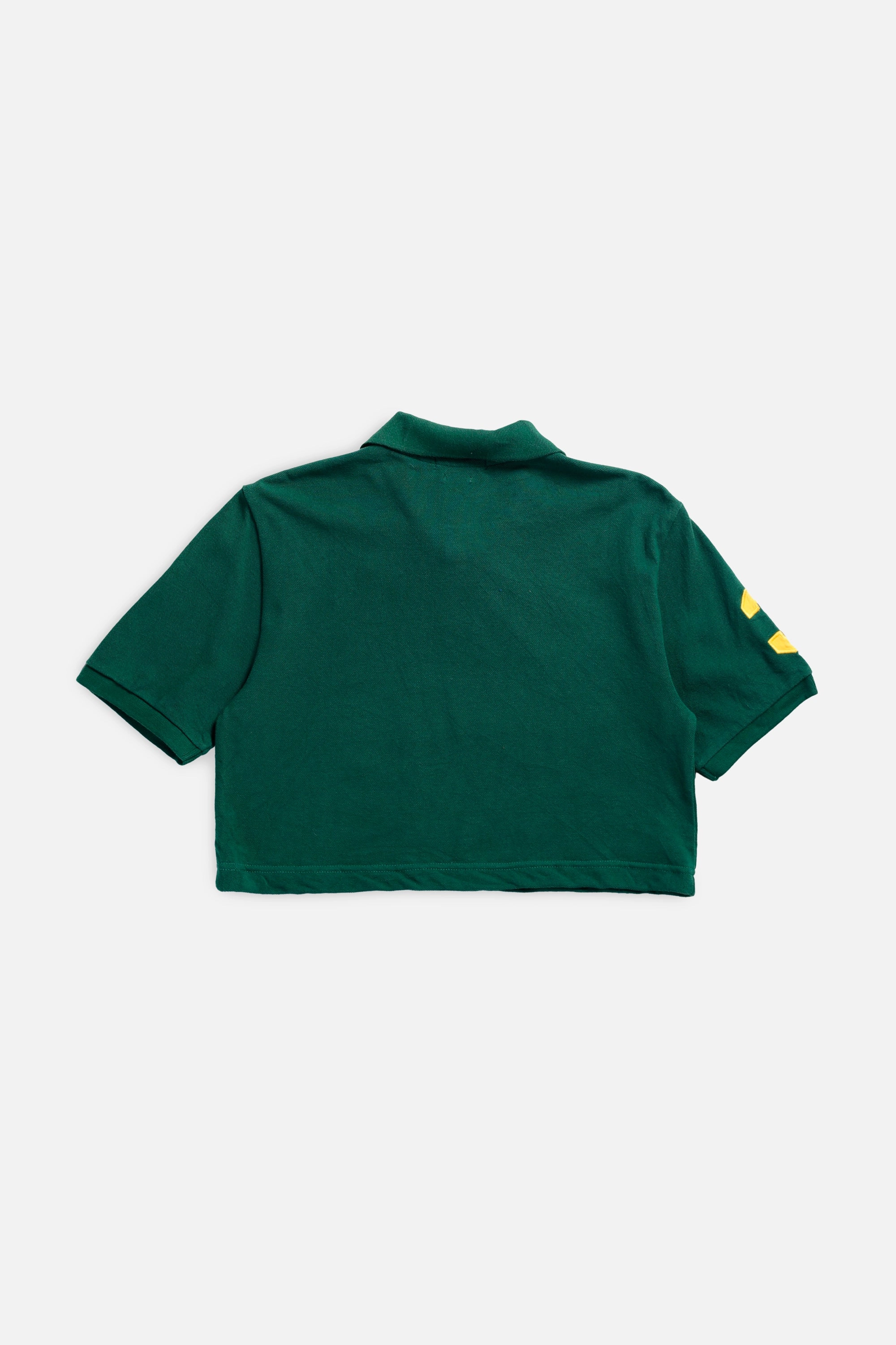 Rework Cropped Rugby Shirt - S