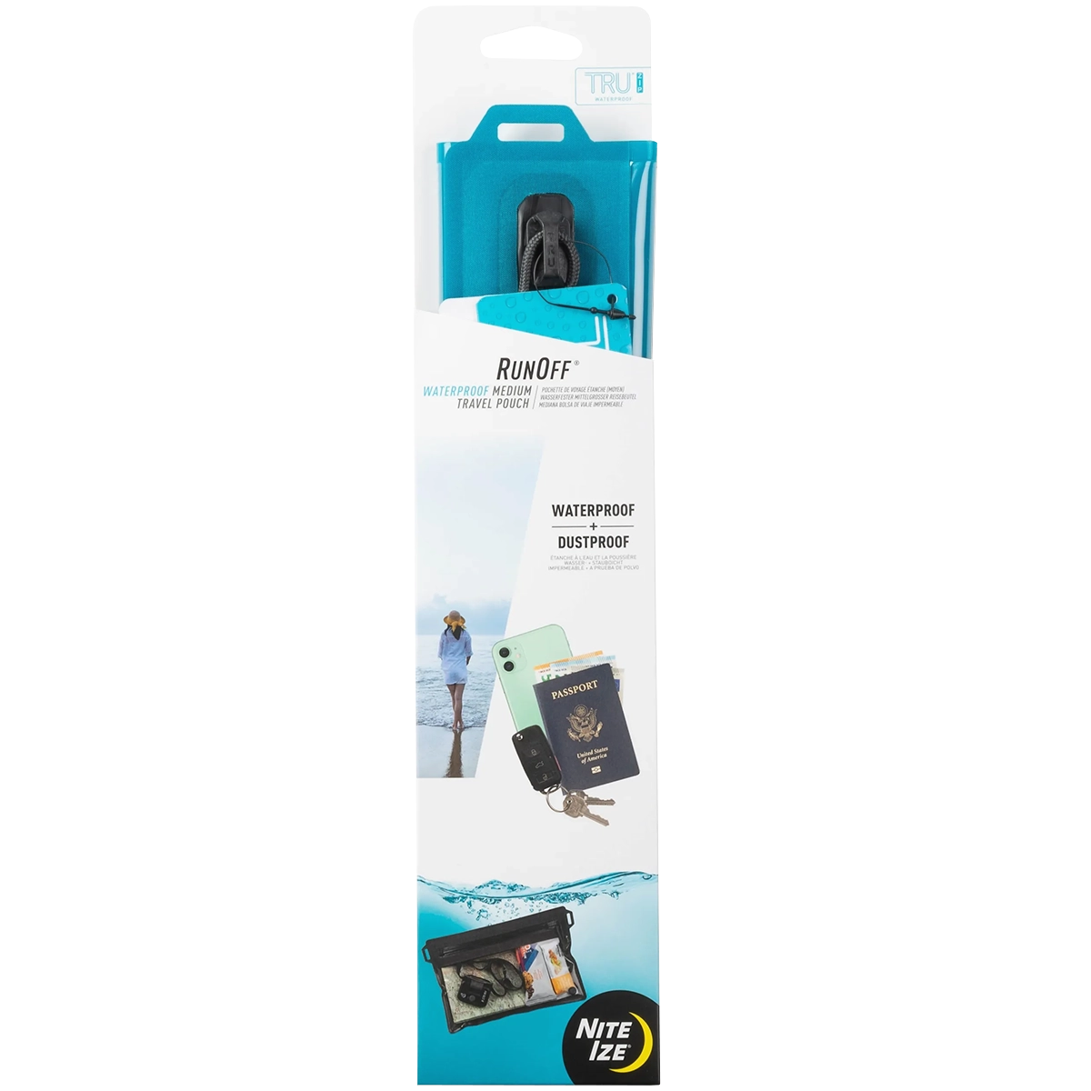 RunOff Waterproof Travel Pouch Medium
