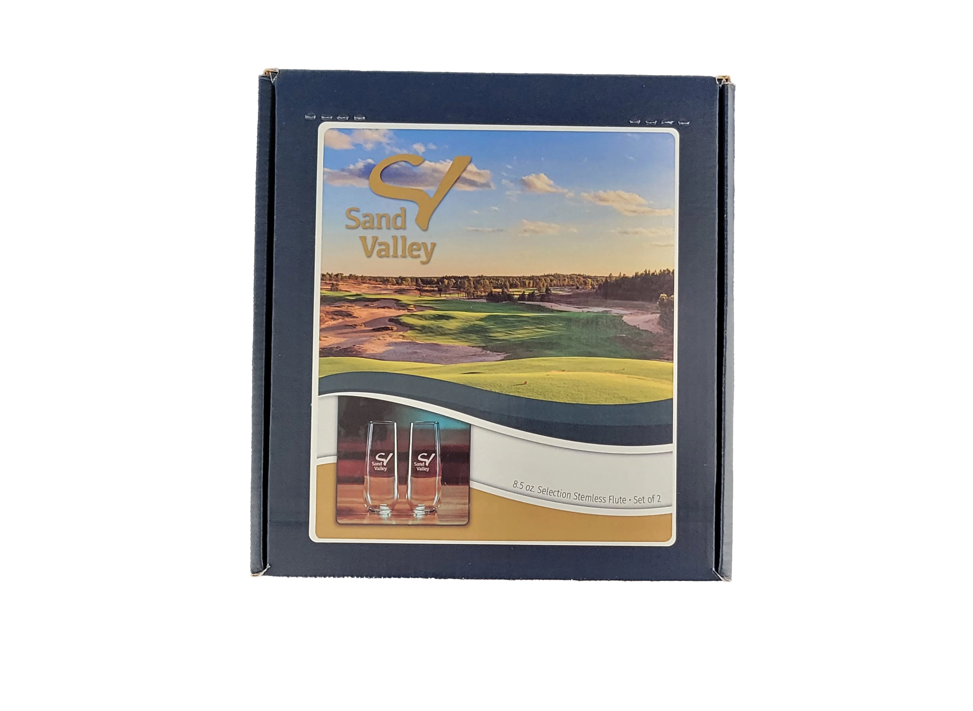 Sand Valley Stemless Champagne Flute - Set of Two