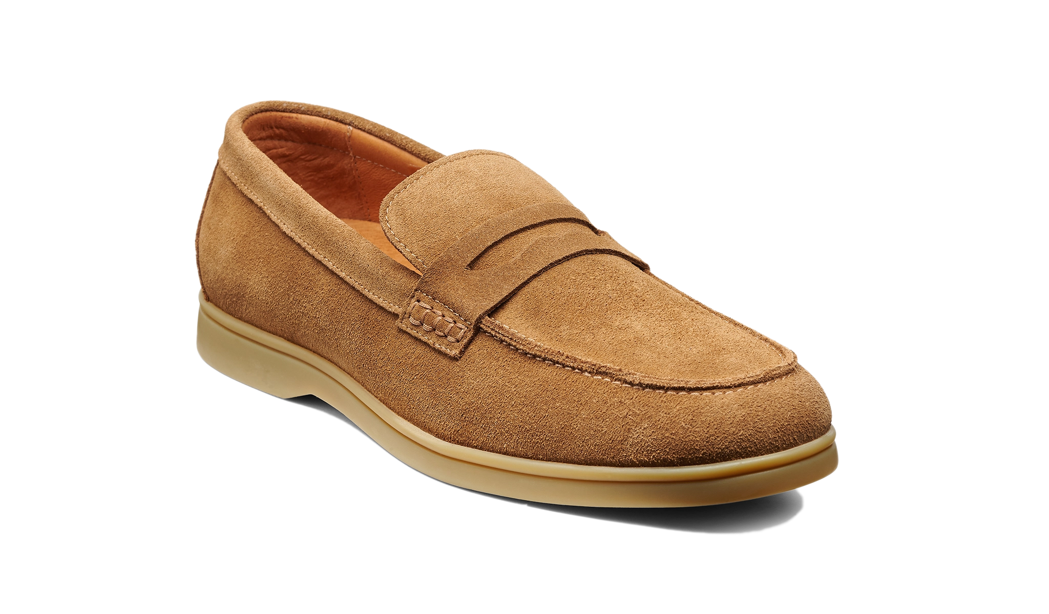 Santiago - Tan Suede Caramel Sole