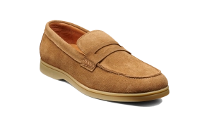 Santiago - Tan Suede Caramel Sole