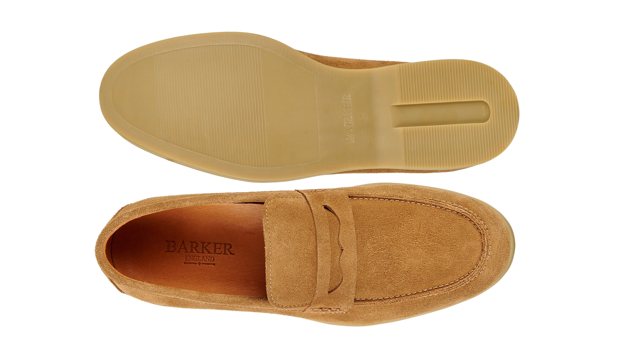 Santiago - Tan Suede Caramel Sole