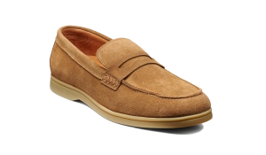 Santiago - Tan Suede Caramel Sole
