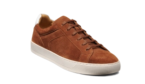 Skylar - Camel Suede White