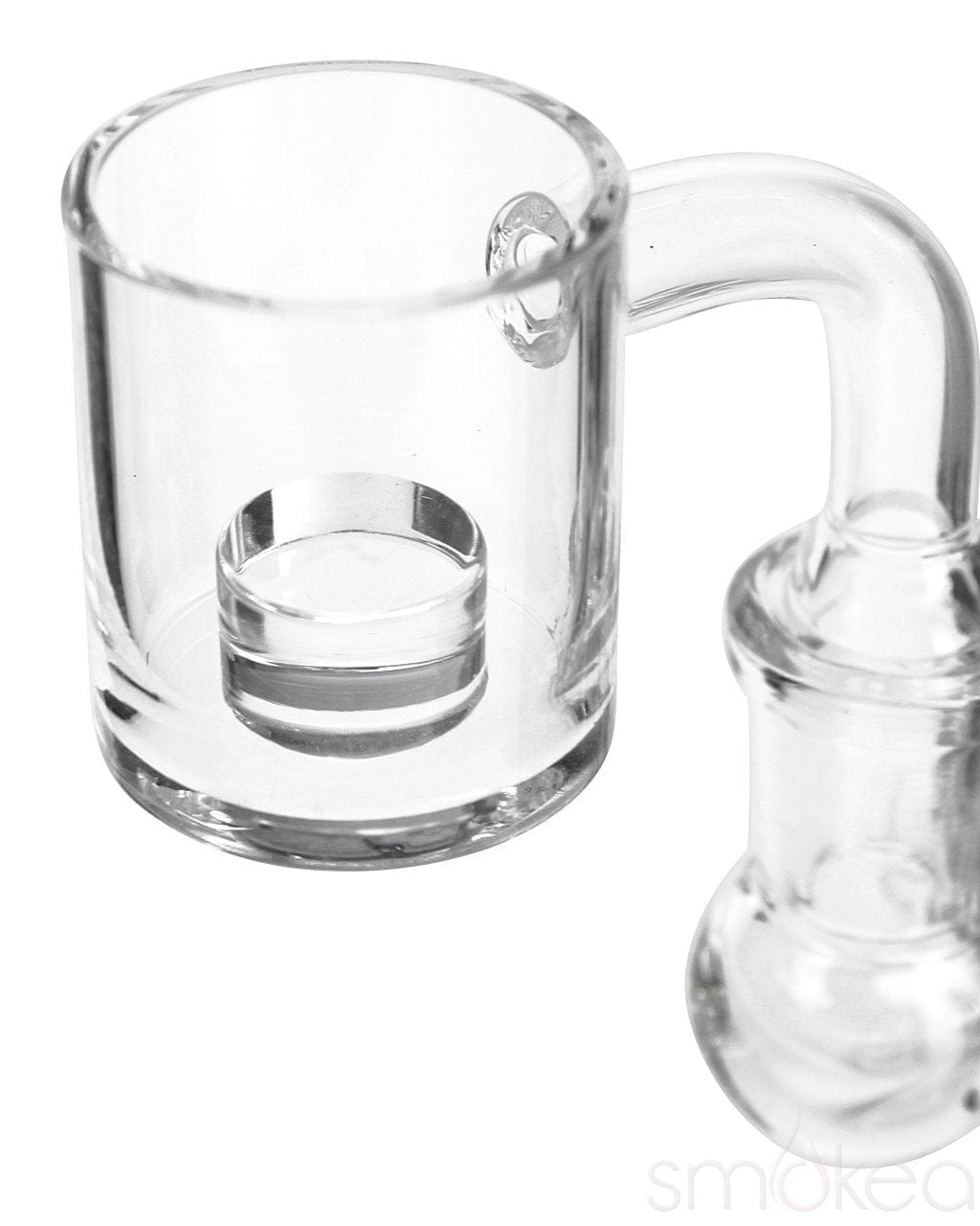 SMOKEA Quartz Core Reactor Banger w/ Finished Joint