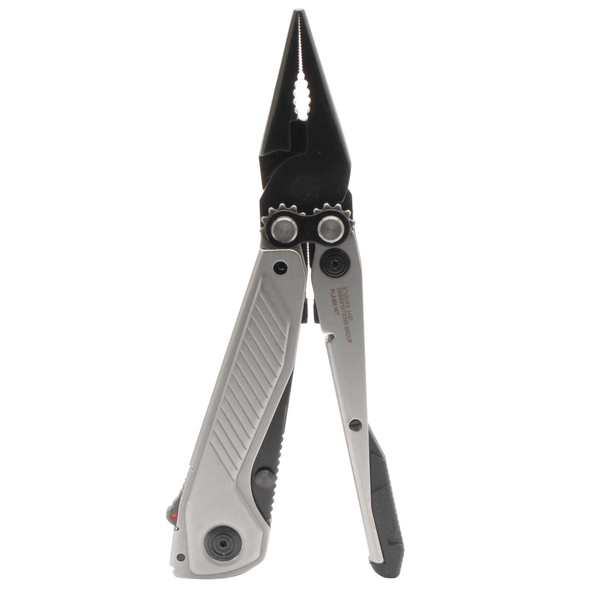 SOG Multi-Tool - Flash MT CRYO D2 Silver and Black Stainless Steel Blade | 29-55-01-41