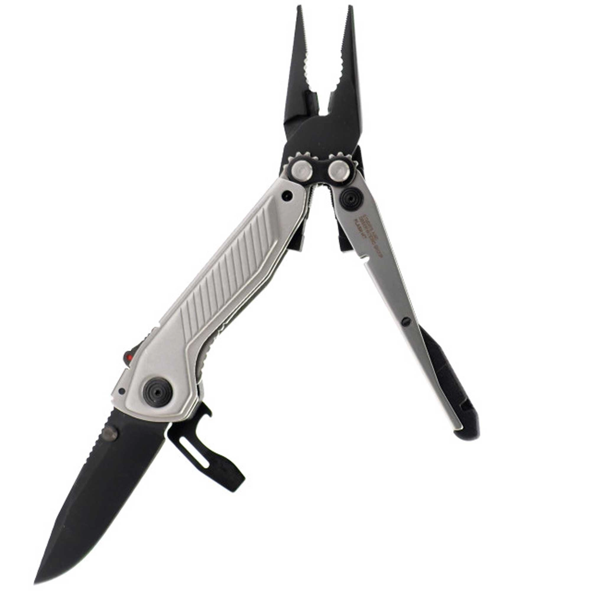 SOG Multi-Tool - Flash MT CRYO D2 Silver and Black Stainless Steel Blade | 29-55-01-41