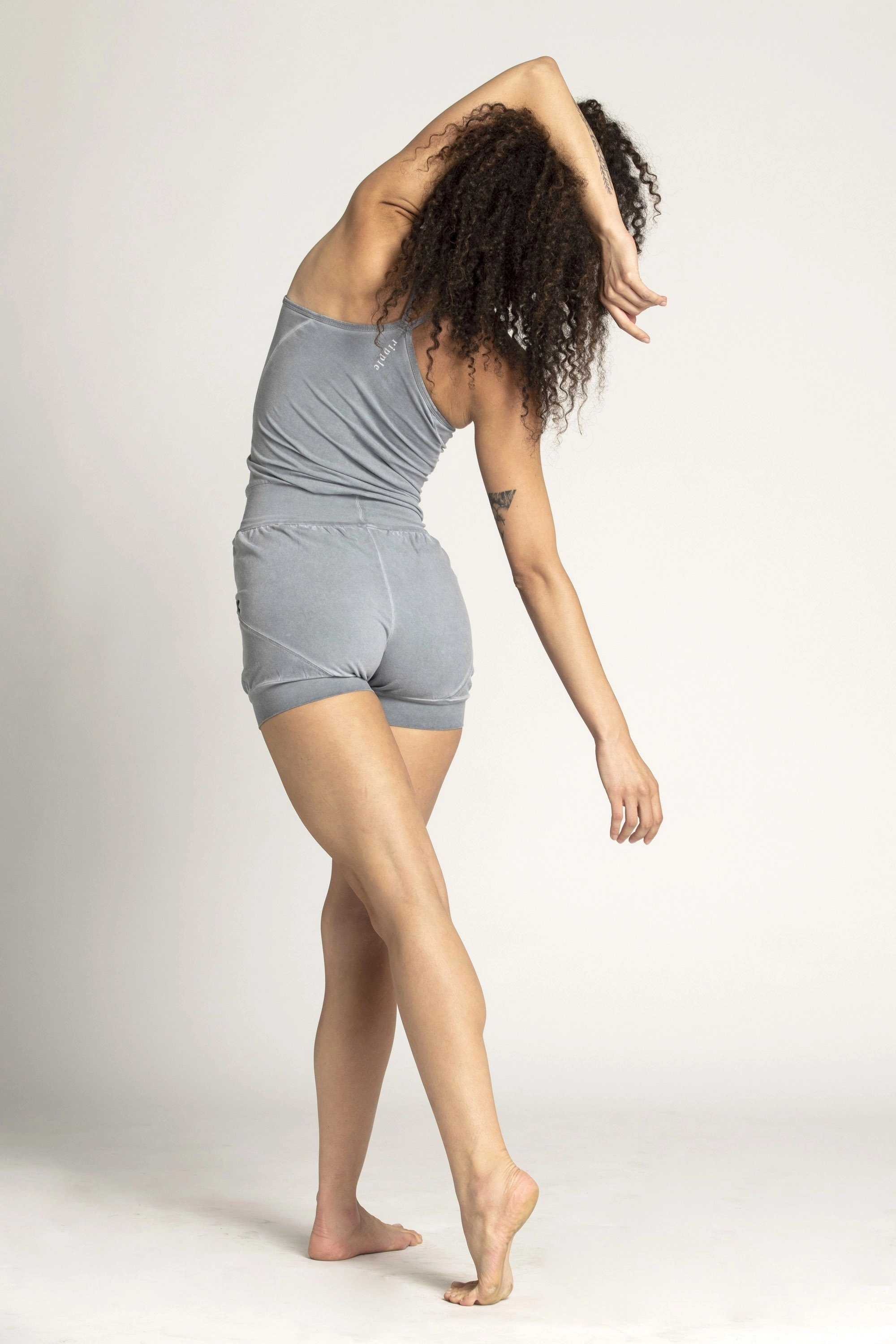 Stonewash Short Yoga Jumpsuit