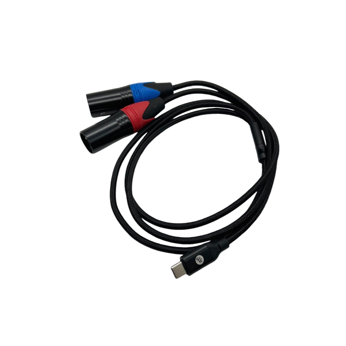 Strauss & Wagner Bond Dual 3-pin XLR Male to USB-C Male Upgrade Cable