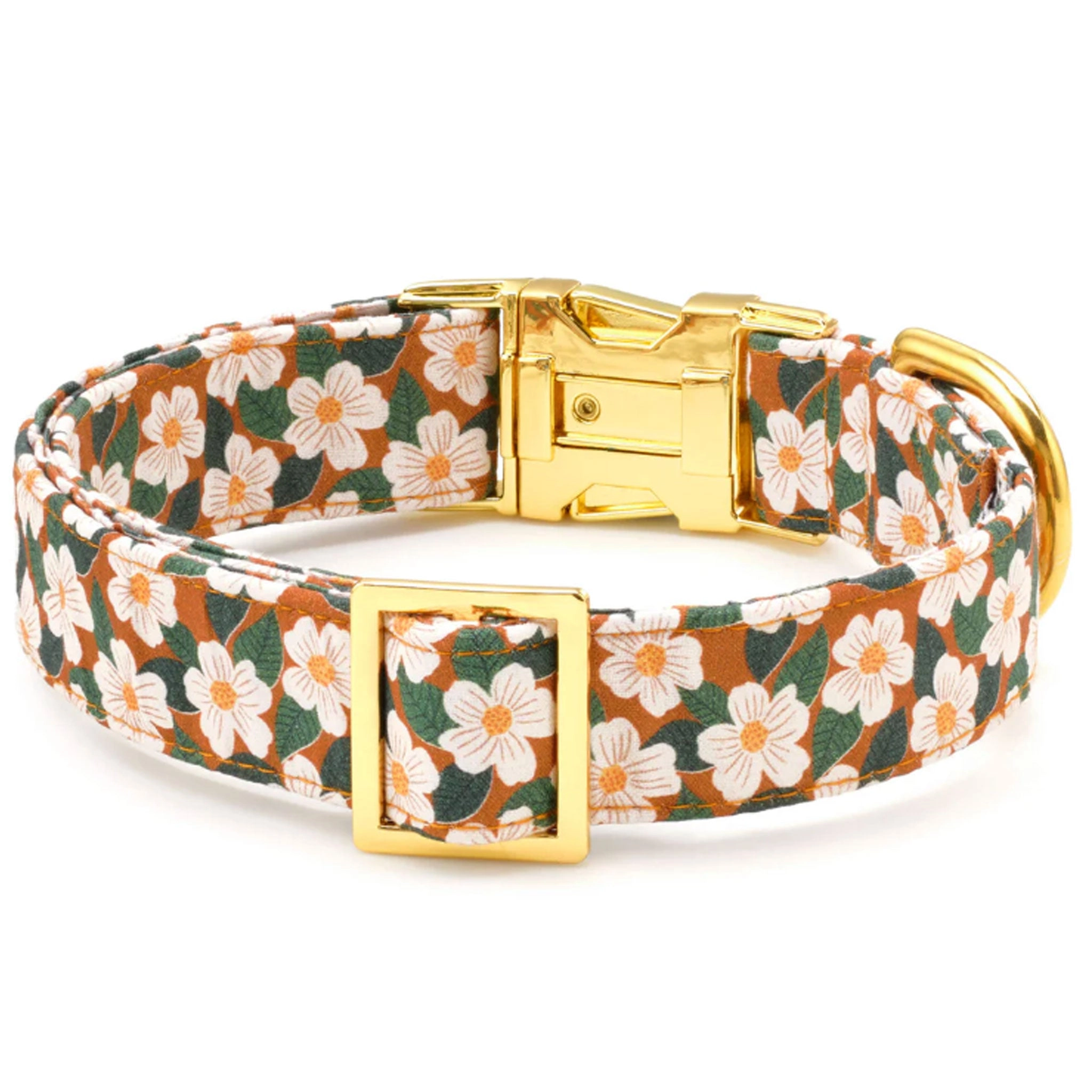The Foggy Dog Collar - Chestnut Rose