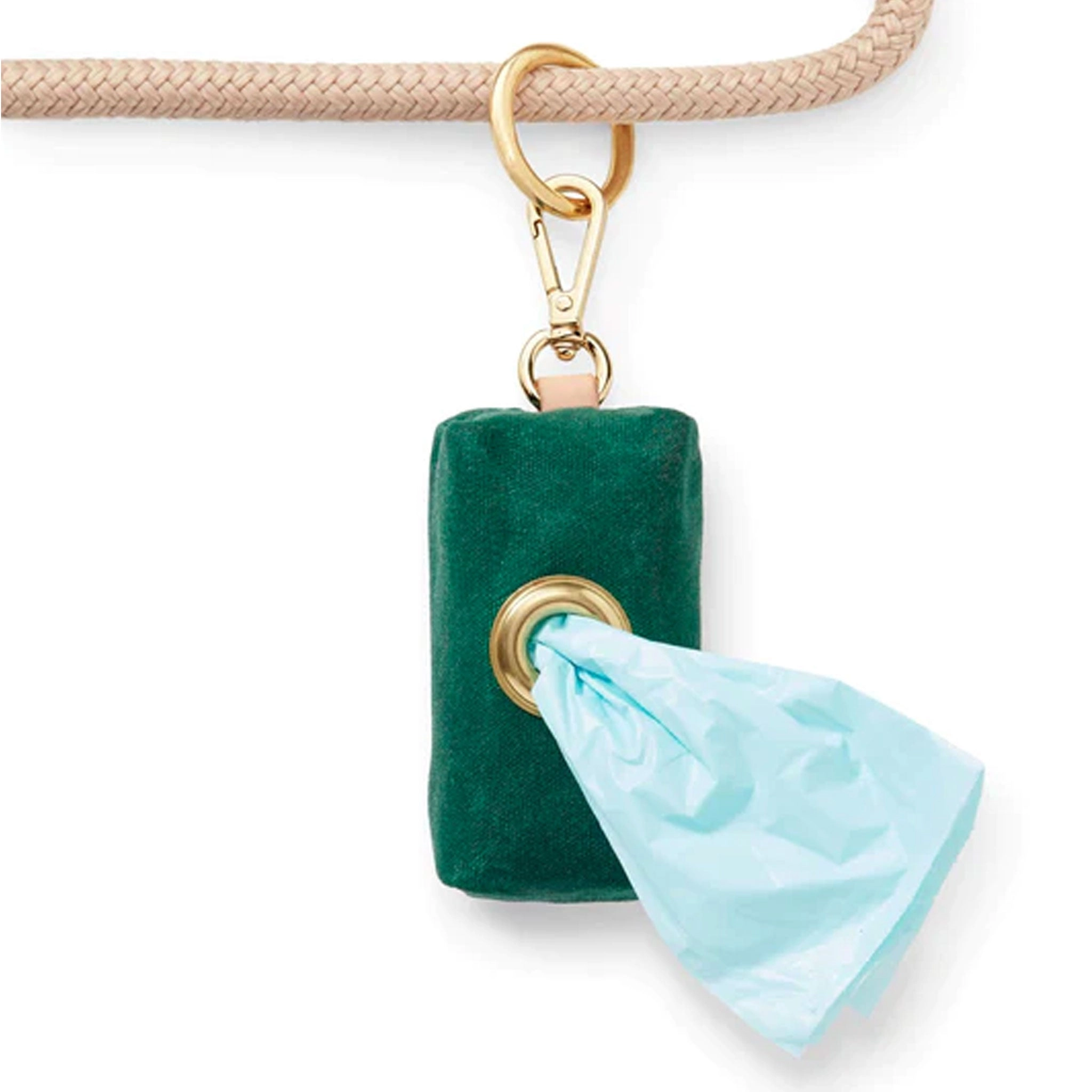 The Foggy Dog Waste Bag Holder Evergreen Dog Leads