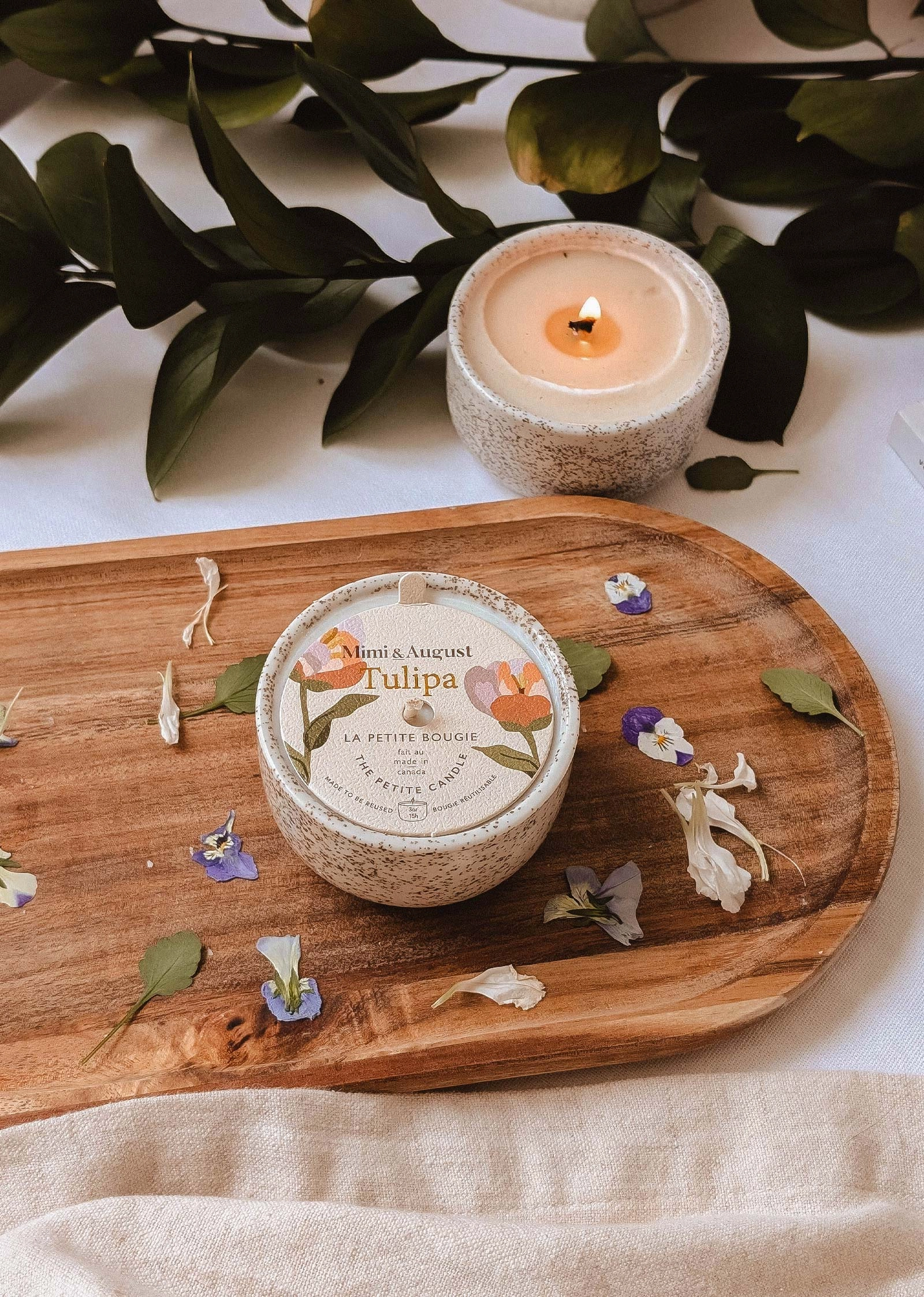 Tulipa - Reusable Candle