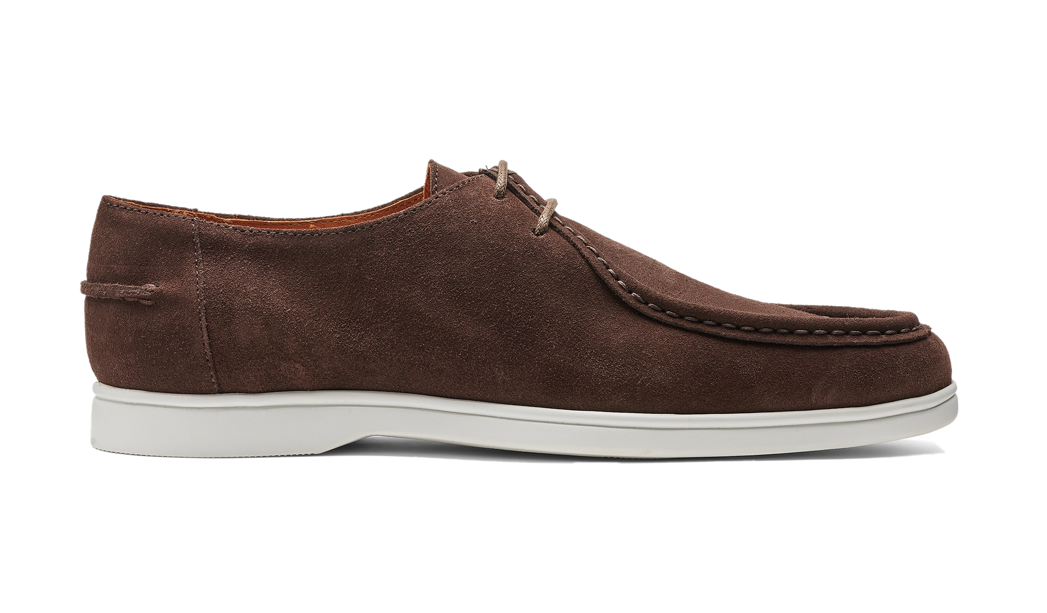 Vigo - Coffee Suede White Sole