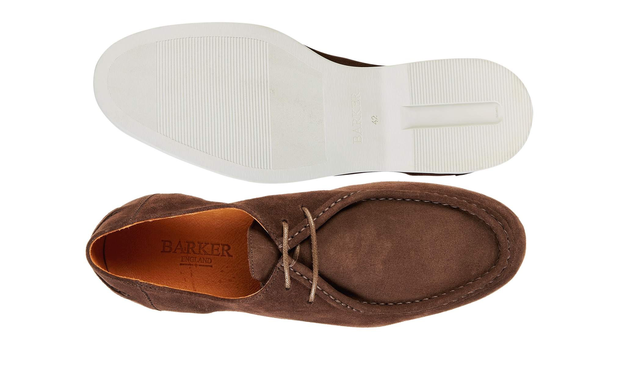 Vigo - Coffee Suede White Sole