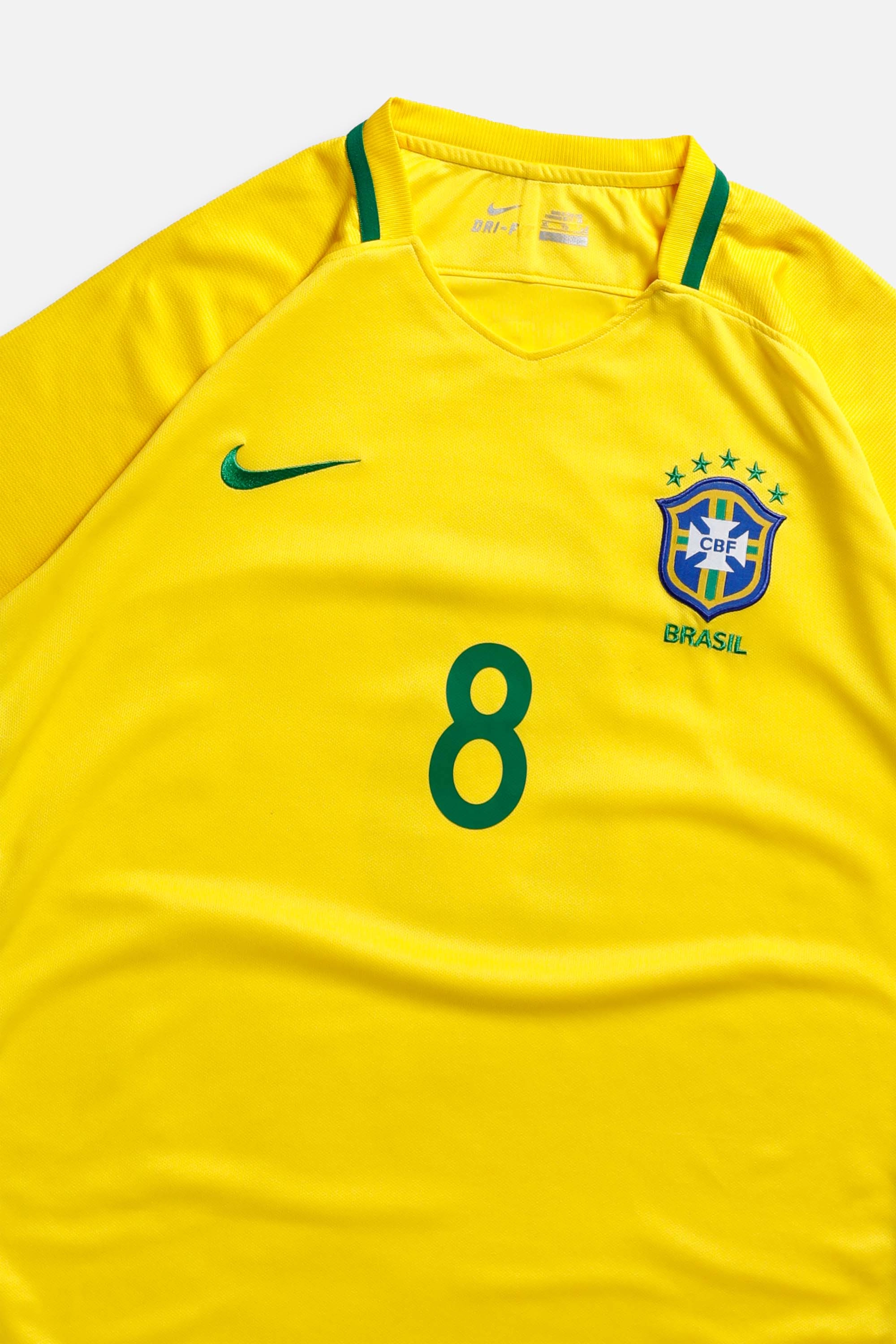 Vintage Brazil Soccer Jersey - L