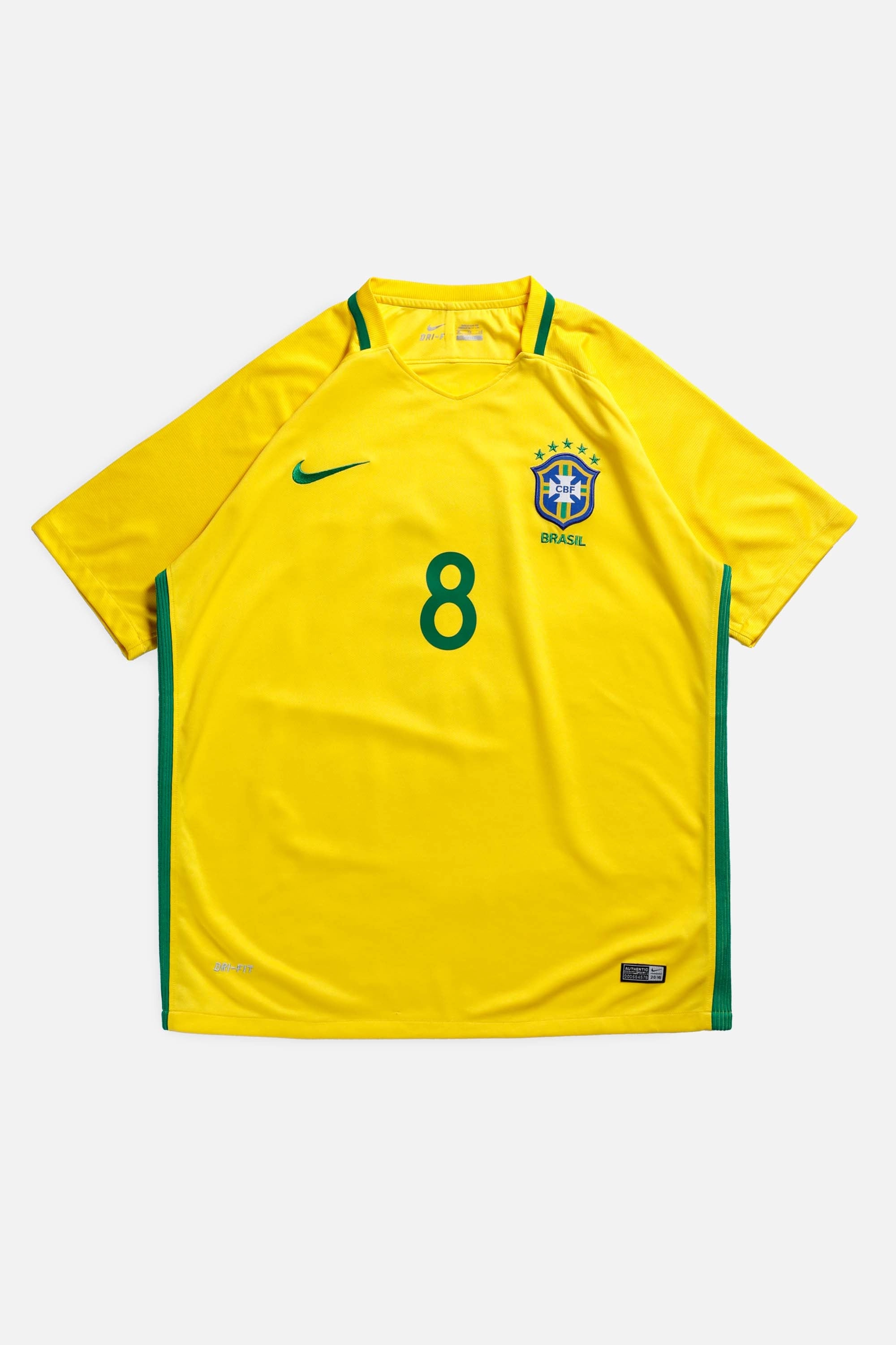 Vintage Brazil Soccer Jersey - L