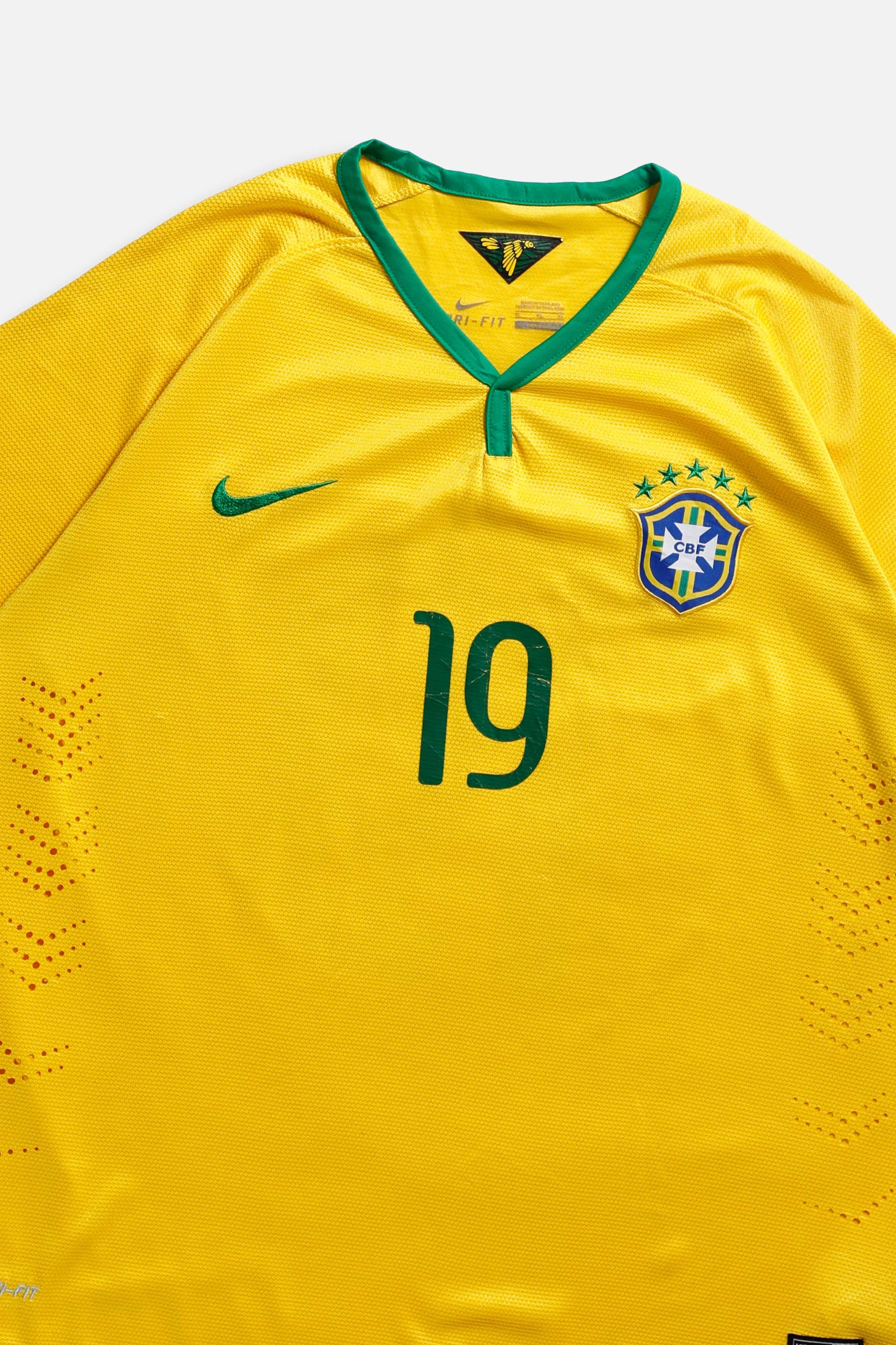 Vintage Brazil Soccer Jersey - L