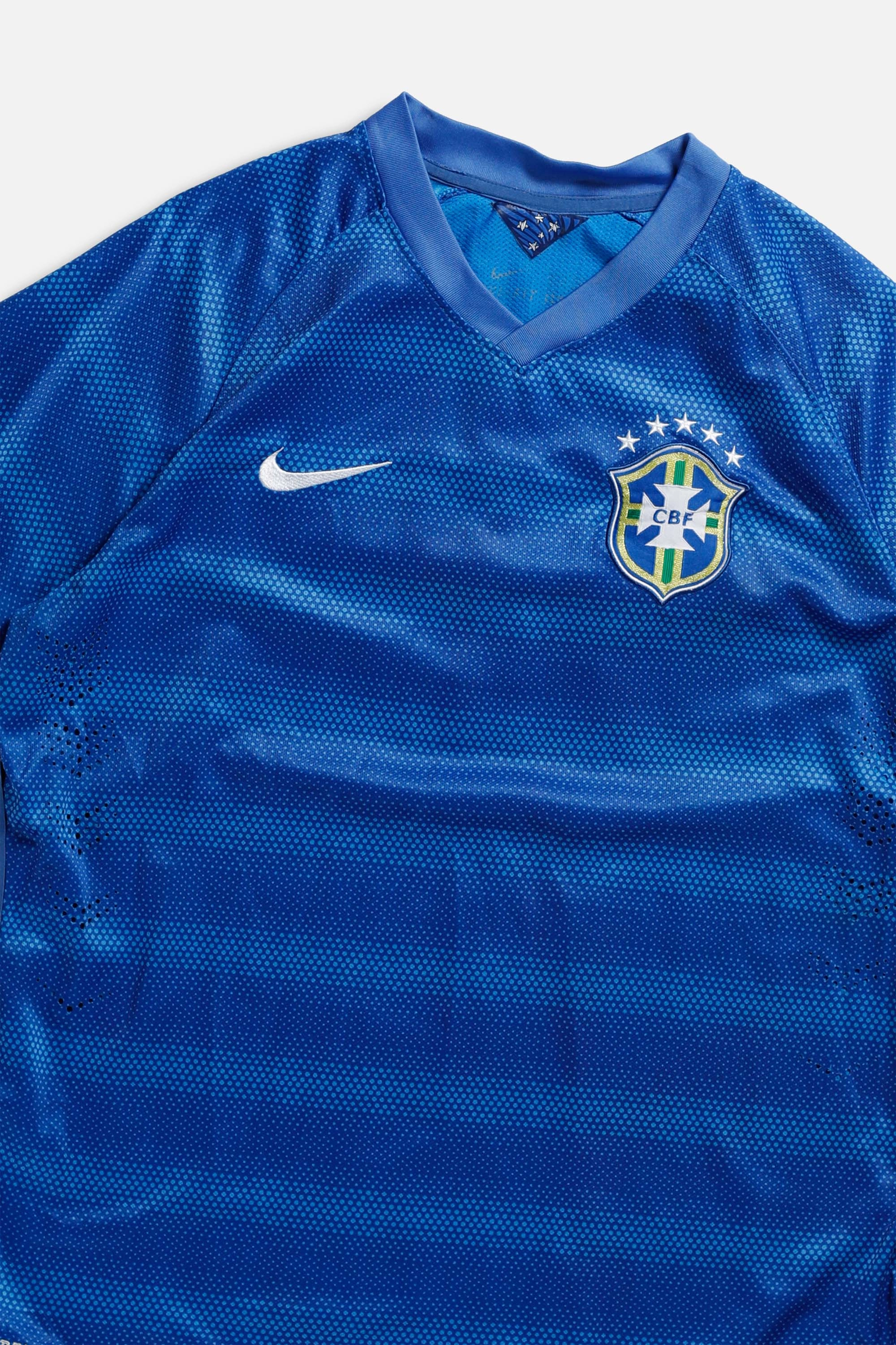 Vintage Brazil Soccer Jersey - M