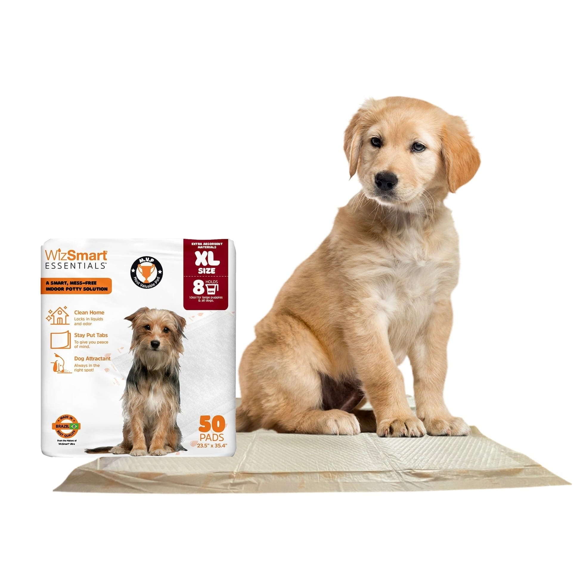Wizsmart Essentials Extra Large Dog Pads