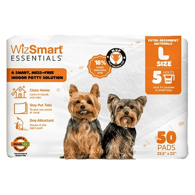 Wizsmart Essentials Large Dog Pads